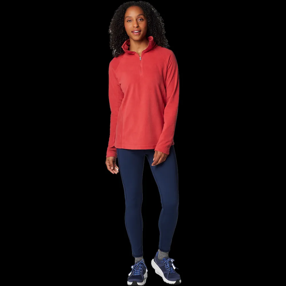 Clearance Columbia W Glacial IV Half Zip Fleece - Dame Fleecetrøje Rød