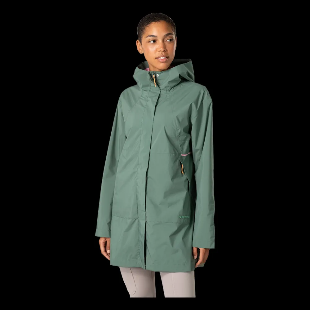 Discount Kari Traa W Gracie Jacket - Dame Funktionsjakke Grøn