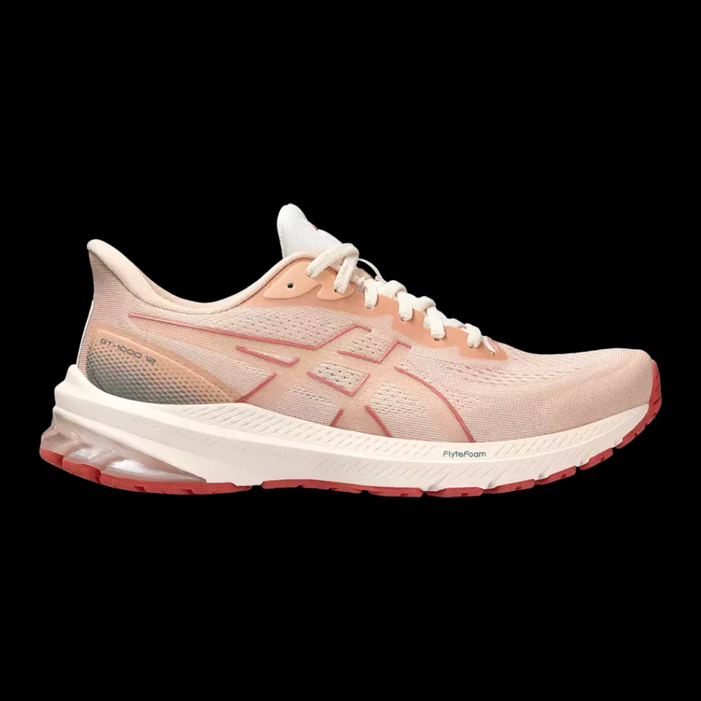 Clearance Asics W GT-1000 12 - Dame Løbesko Rød