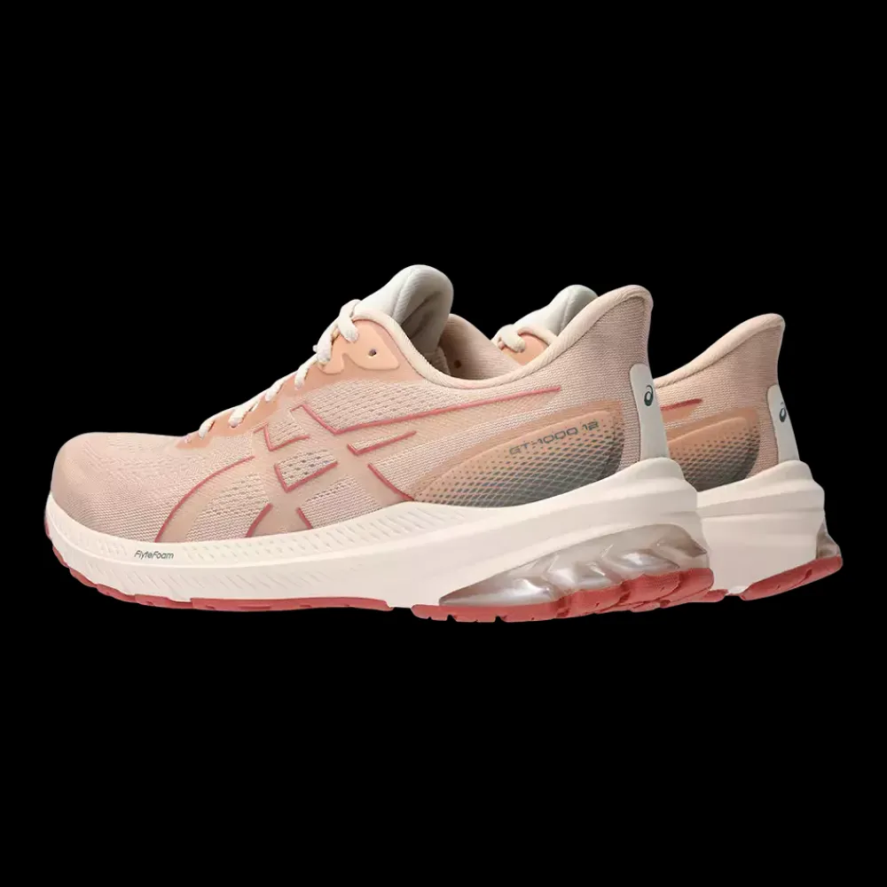Clearance Asics W GT-1000 12 - Dame Løbesko Rød