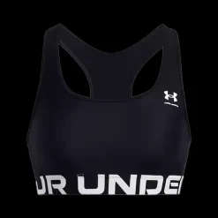 New Under Armour W HG Amid Bra - Dame Sports BH Sort