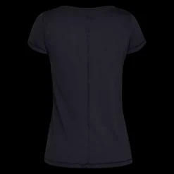 Clearance Under Armour W HG Armour T-Shirt - Dame Trænings T-shirt Sort