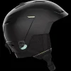 Fashion Salomon W Icon LT - Dame Skihjelm Sort
