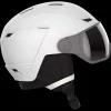Discount Salomon W Icon LT Visor Helmet - Dame Skihjelm Hvid