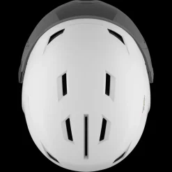 Discount Salomon W Icon LT Visor Helmet - Dame Skihjelm Hvid