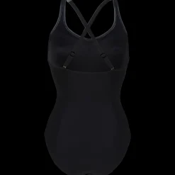 Discount Arena W Isabel Light Cross Back - Dame Badedragt Sort