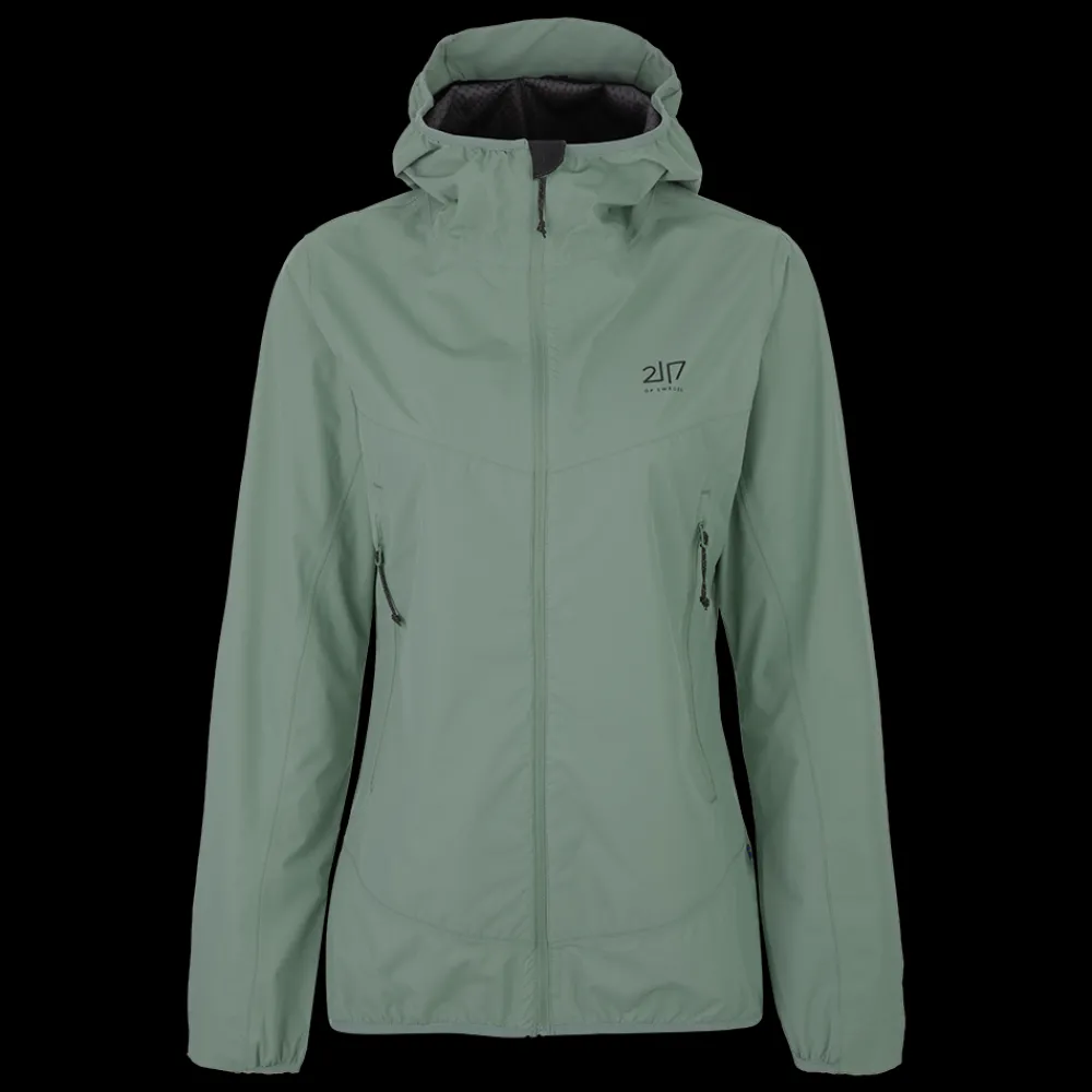 Clearance 2117 of Sweden W Jacks 2.5 Layer Jacket - Dame Funktionsjakke Grøn