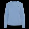 Outlet Kari Traa W Kari Crew Sweat - Dame Sweatshirt Blå