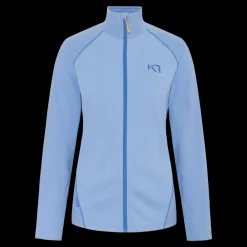 Hot Kari Traa W Kari FZ Fleece - Dame Fleecetrøje Blå