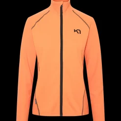 Online Kari Traa W Kari FZ Fleece - Dame Fleecetrøje Orange