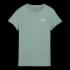 Fashion Puma W Logo T-Shirt - Dame T-Shirt Grøn