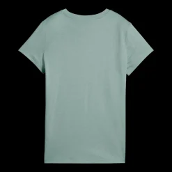 Fashion Puma W Logo T-Shirt - Dame T-Shirt Grøn