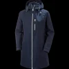 Outlet Helly Hansen W Long Belfast - Dame Funktionsjakke Blå