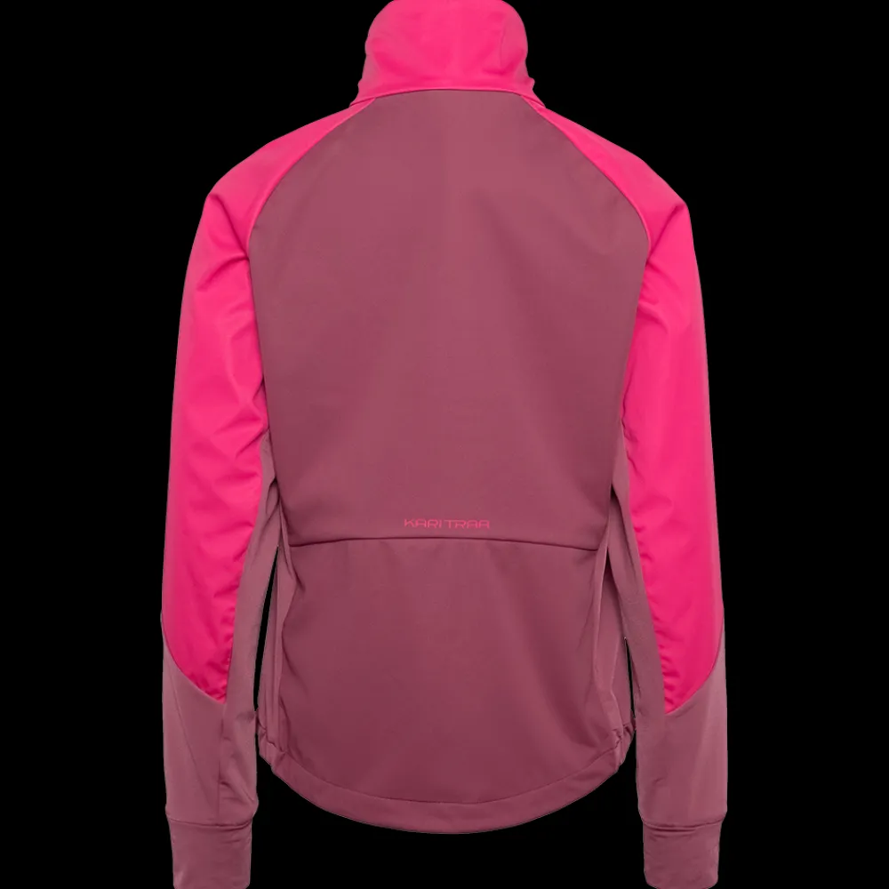 New Kari Traa W Louise Hybrid Jacket - Dame Løbejakke Lilla