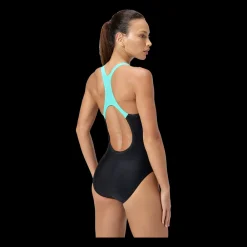 Online Speedo W Medley Suit Muscleback - Dame Badedragt Blå