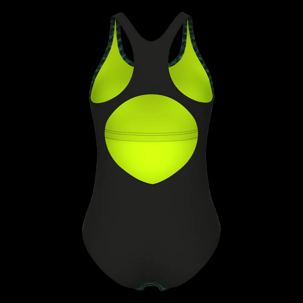 Online Arena W Monogram Challenge Suit - Dame Badedragt Multi