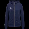 Clearance Hummel W Move Cotton Hood - Dame Sweatshirt Blå