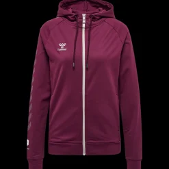 Hot Hummel W Move Cotton Hood - Dame Sweatshirt Lilla