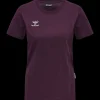 Online Hummel W Move Cotton T-Shirt - Dame T-Shirt Lilla