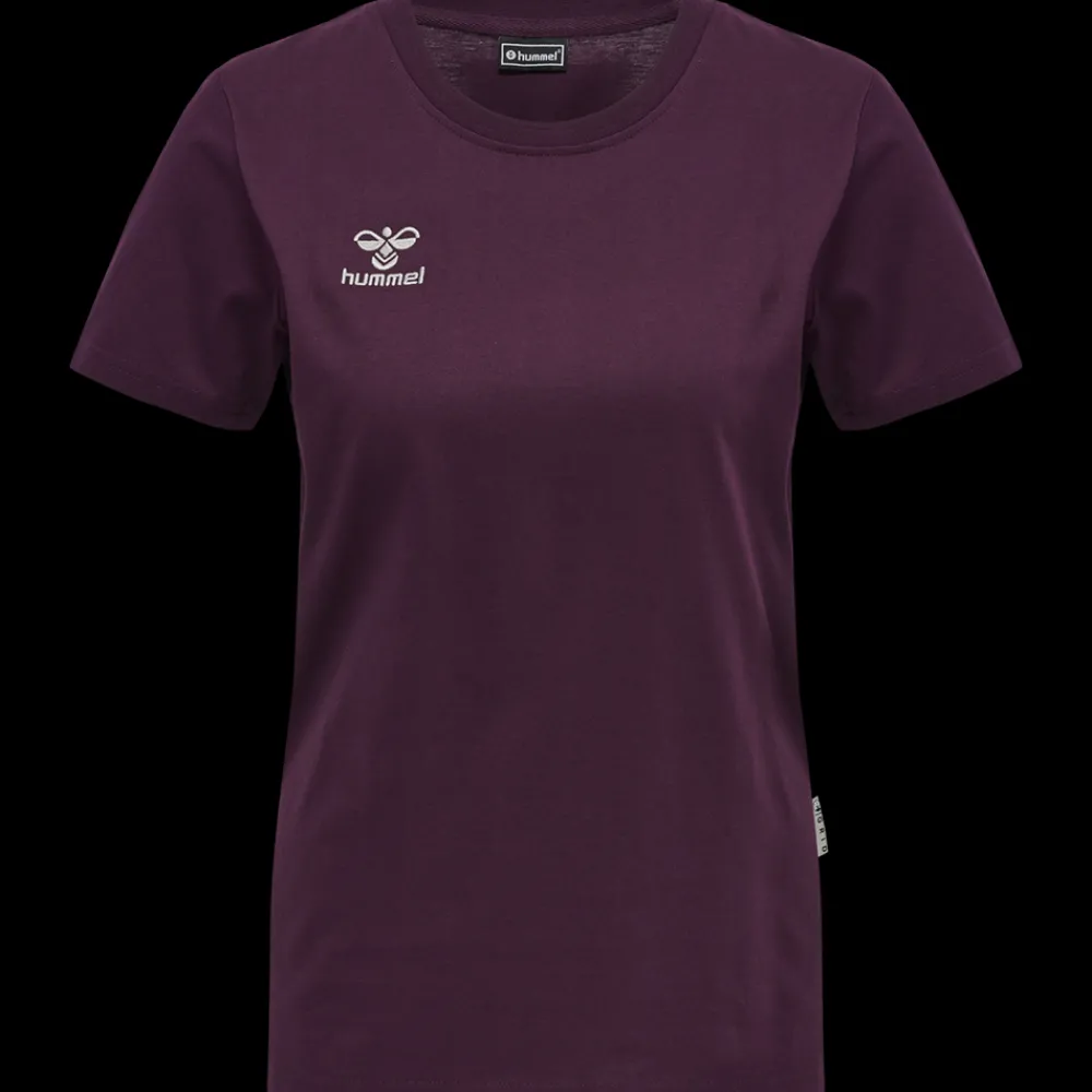 Online Hummel W Move Cotton T-Shirt - Dame T-Shirt Lilla