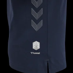 Online Hummel W Move Cotton T-Shirt - Dame T-Shirt Blå