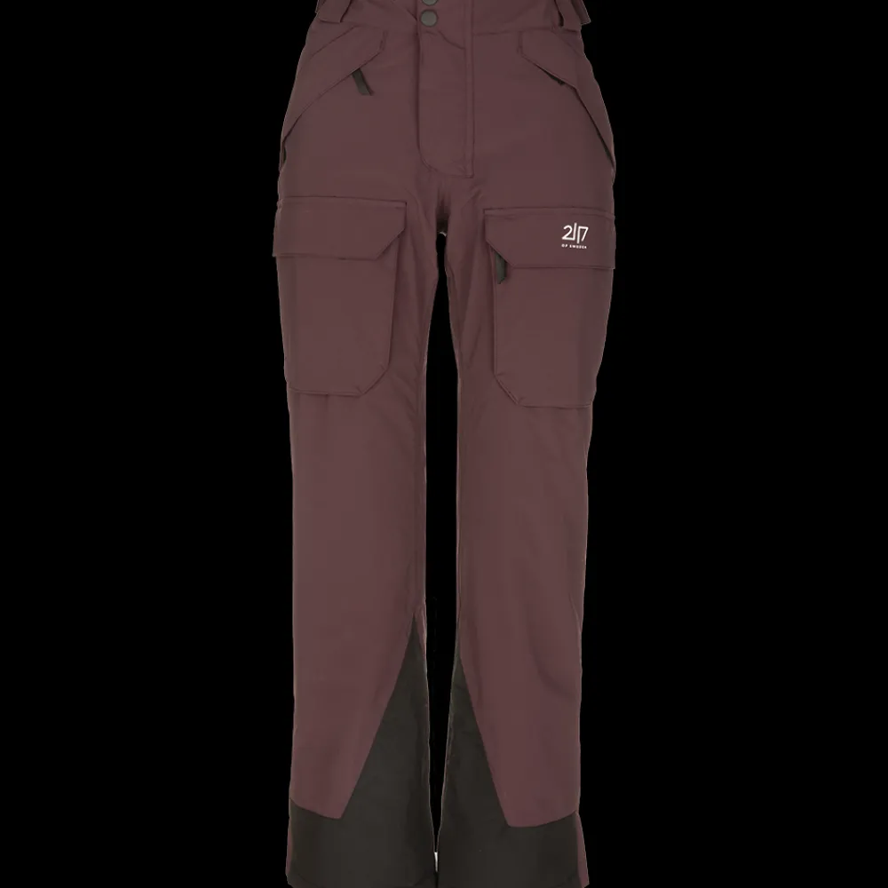 New 2117 of Sweden W Nelkerim Padded Pant - Dame Skibukser Lilla