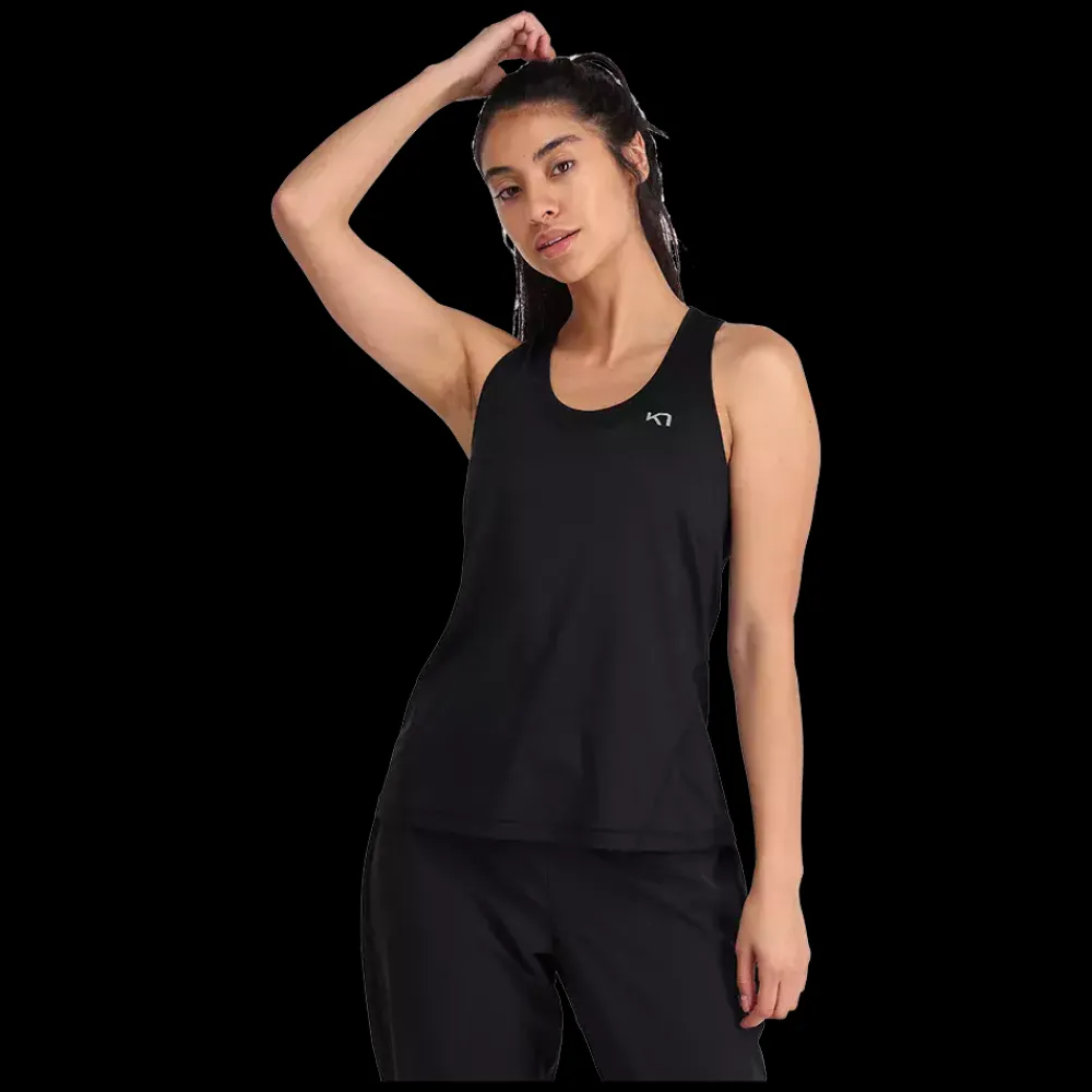 Fashion Kari Traa W Nora 2.0 Tanktop - Dame Løbe Top Sort