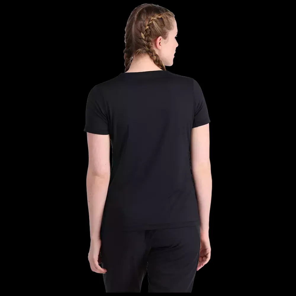 Discount Kari Traa W Nora 2.0 T-Shirt - Dame Løbe T-Shirt Sort
