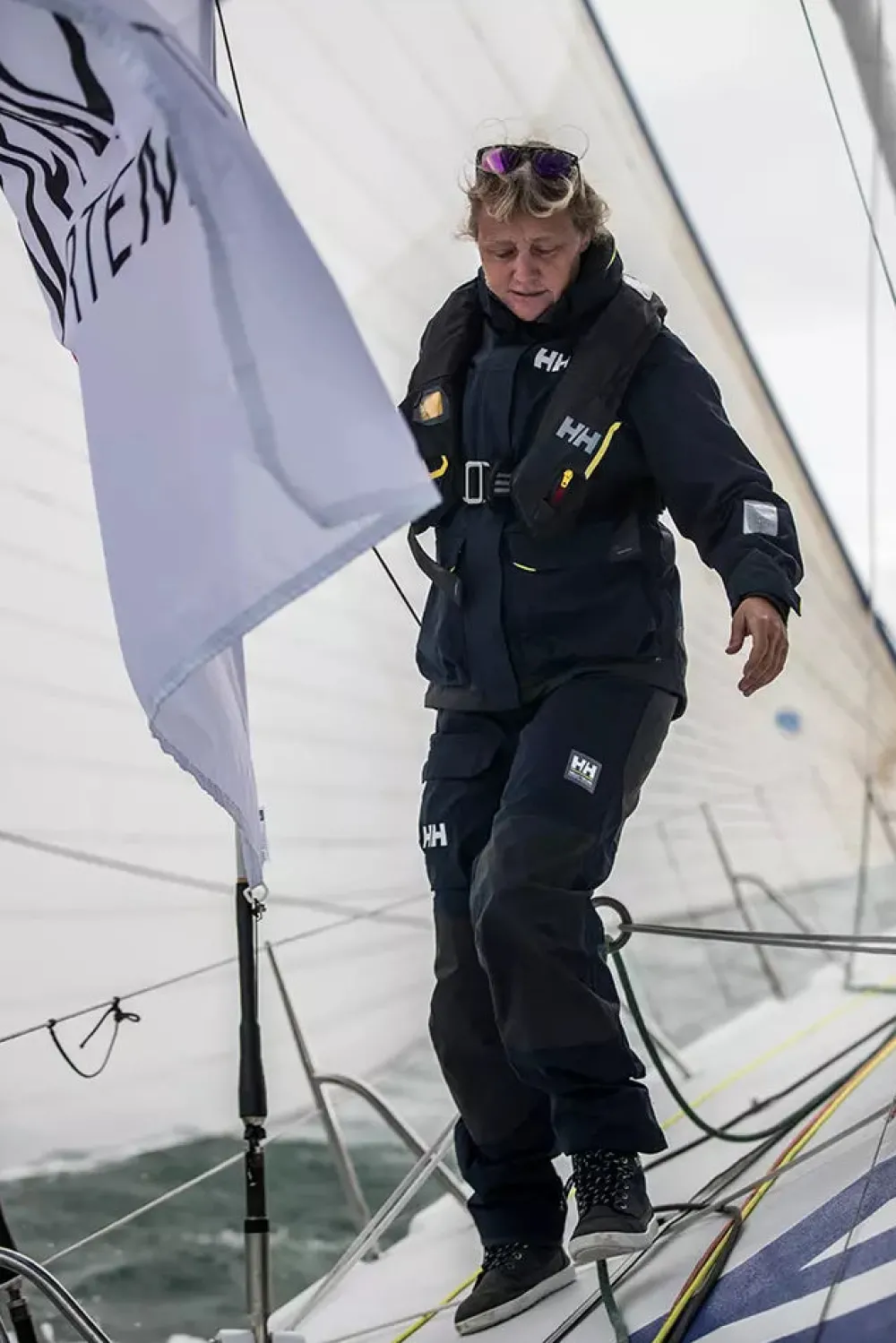 Sale Helly Hansen W Pier 3.0 Bib Pant - Dame Sejlerbukser Blå