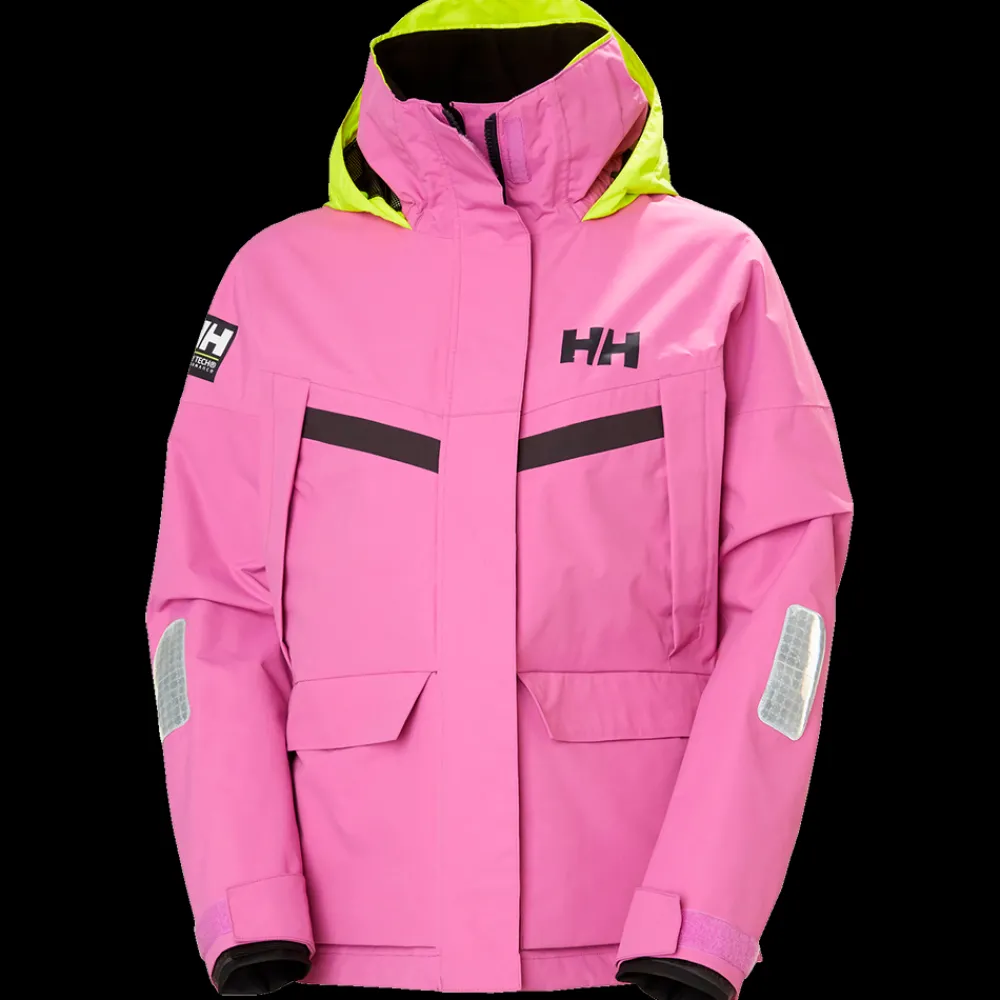 Online Helly Hansen W Pier 4.0 Sail Jacket - Dame Sejlerjakke Pink