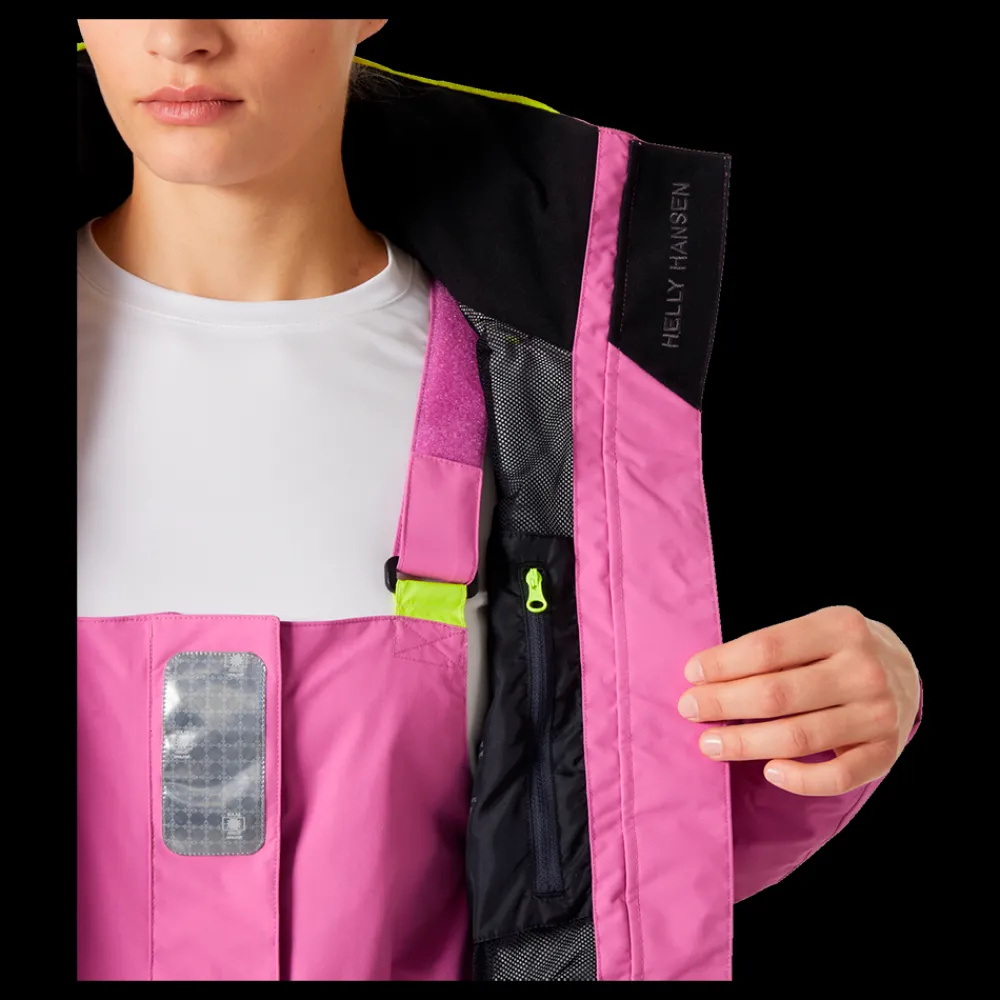 Online Helly Hansen W Pier 4.0 Sail Jacket - Dame Sejlerjakke Pink