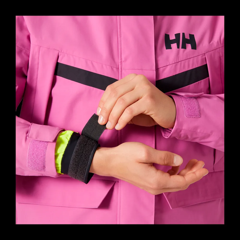 Online Helly Hansen W Pier 4.0 Sail Jacket - Dame Sejlerjakke Pink