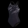 Hot Speedo W Place Muscleback Suit - Dame Badedragt Sort