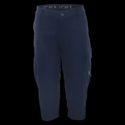 Clearance Marine W Quick Dry 3/4 Pant - Dame Knickers Blå