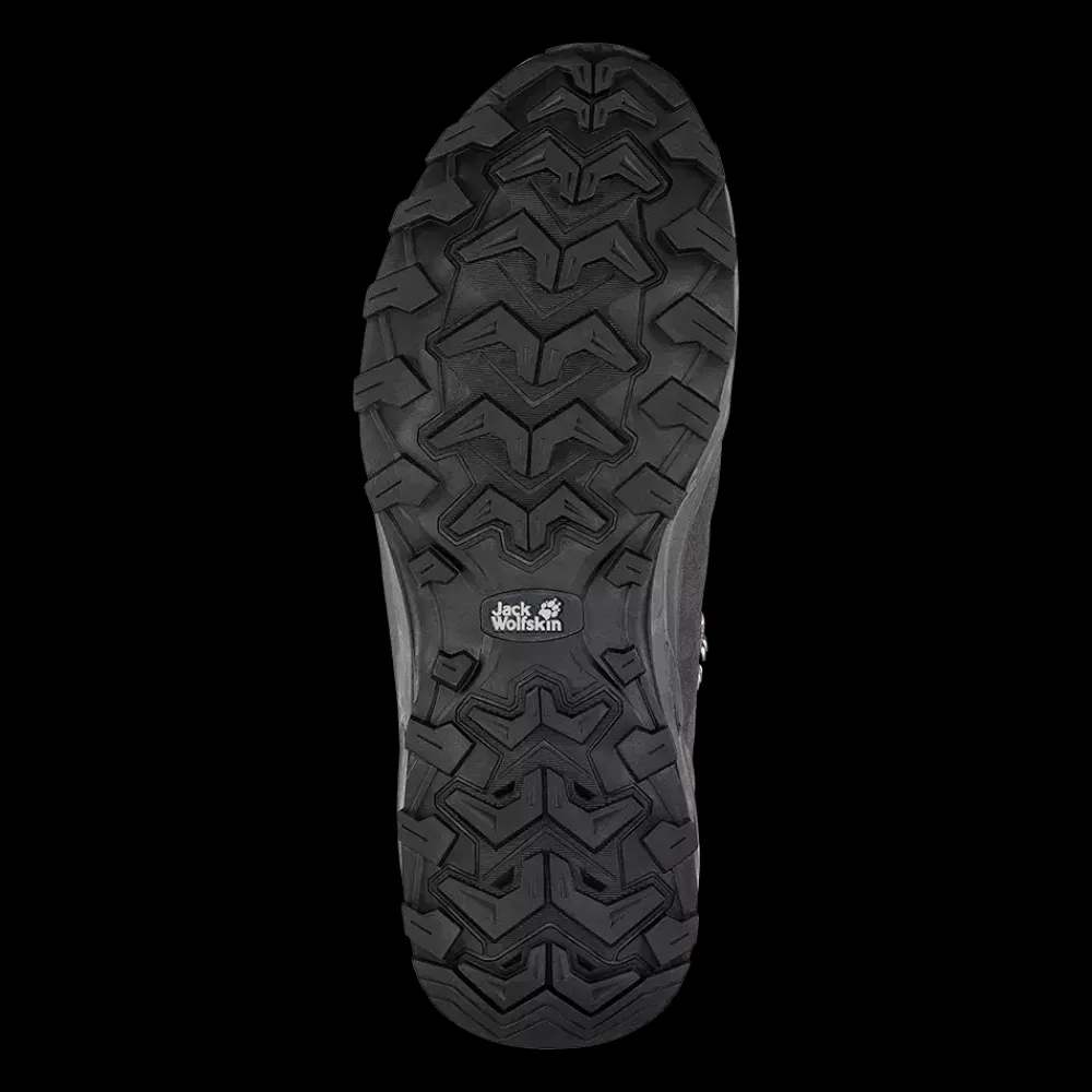 Hot Jack Wolfskin W Refugio Mid Waterproof - Dame Outdoor Sko Sort