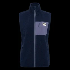 Clearance Kari Traa W Røthe Fleece Vest - Dame Vest Blå