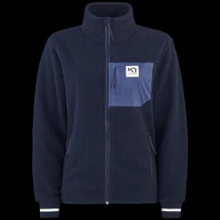 Discount Kari Traa W Røthe Midlayer - Dame Fleecetrøje Blå