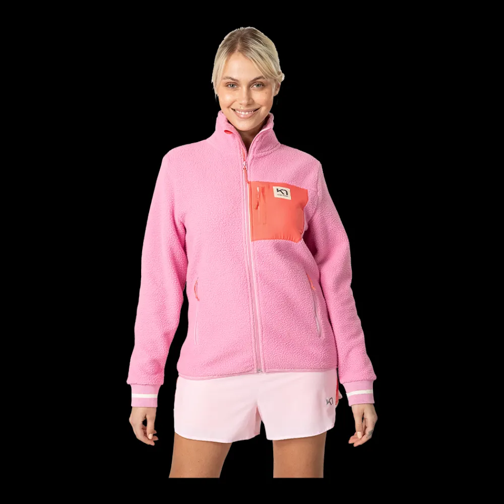 Outlet Kari Traa W Røthe Midlayer - Dame Fleecetrøje Pink