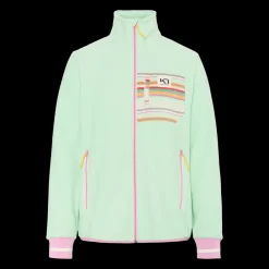 Fashion Kari Traa W Røthe Midlayer - Dame Fleecetrøje Grøn