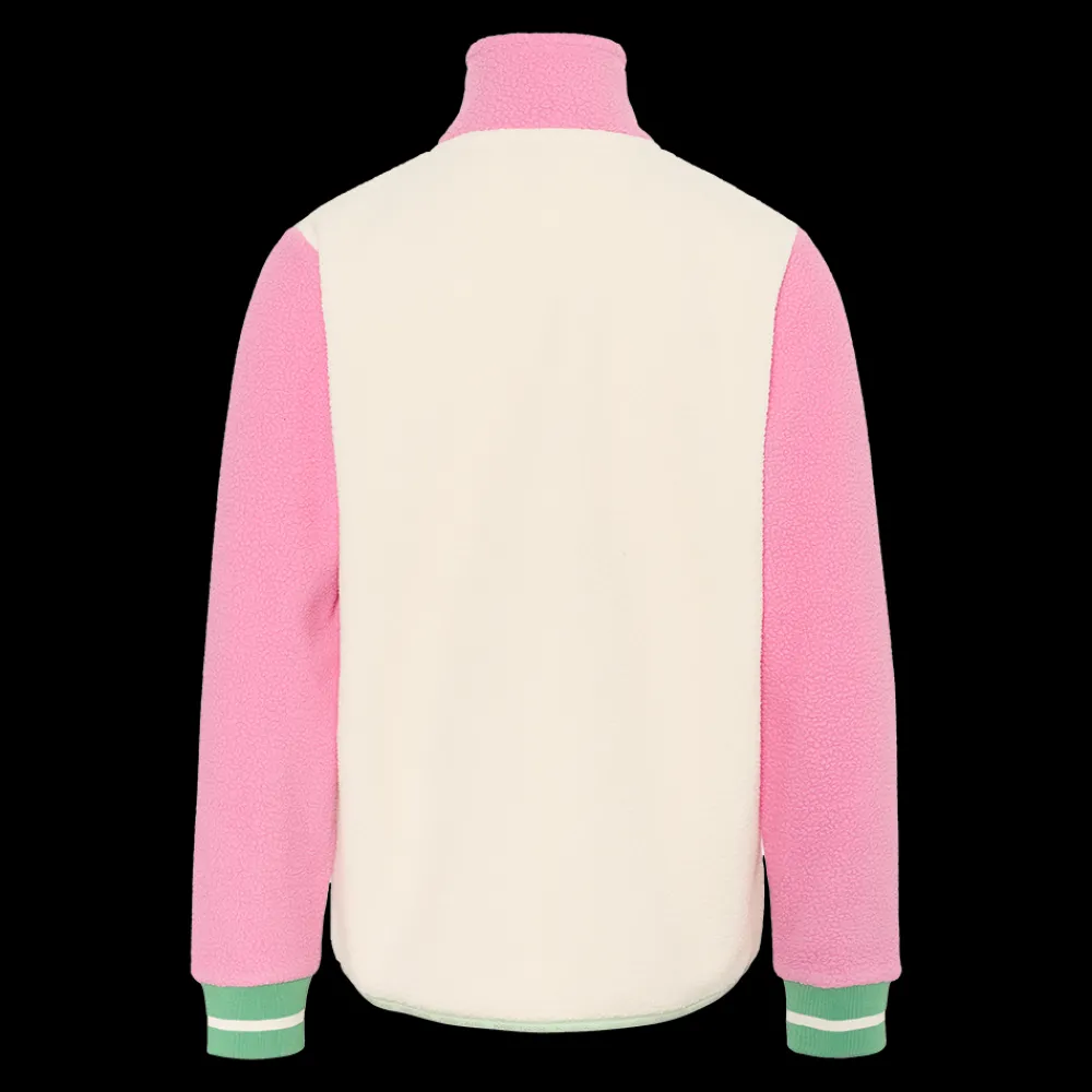 Clearance Kari Traa W Røthe Midlayer - Dame Fleecetrøje Hvid/Pink