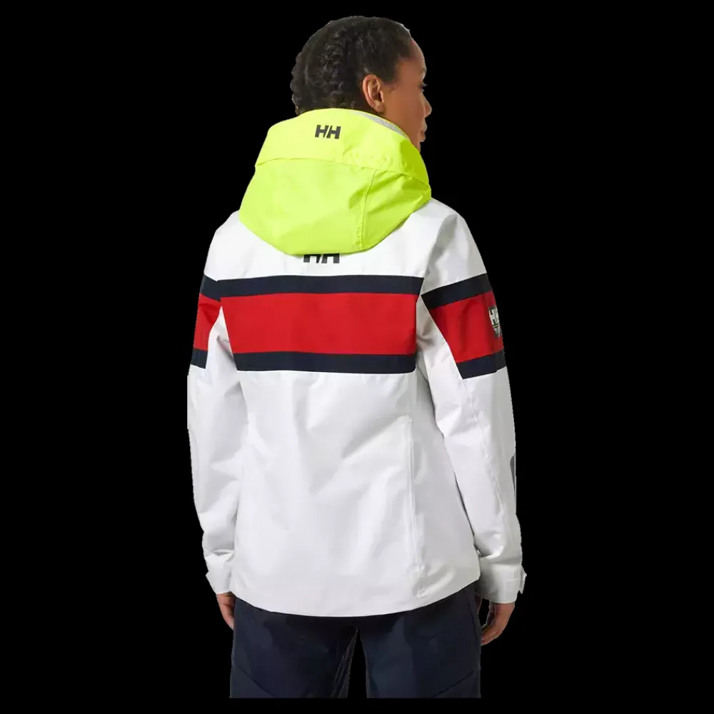 Hot Helly Hansen W Salt Original Jacket - Dame Sejlerjakke Hvid