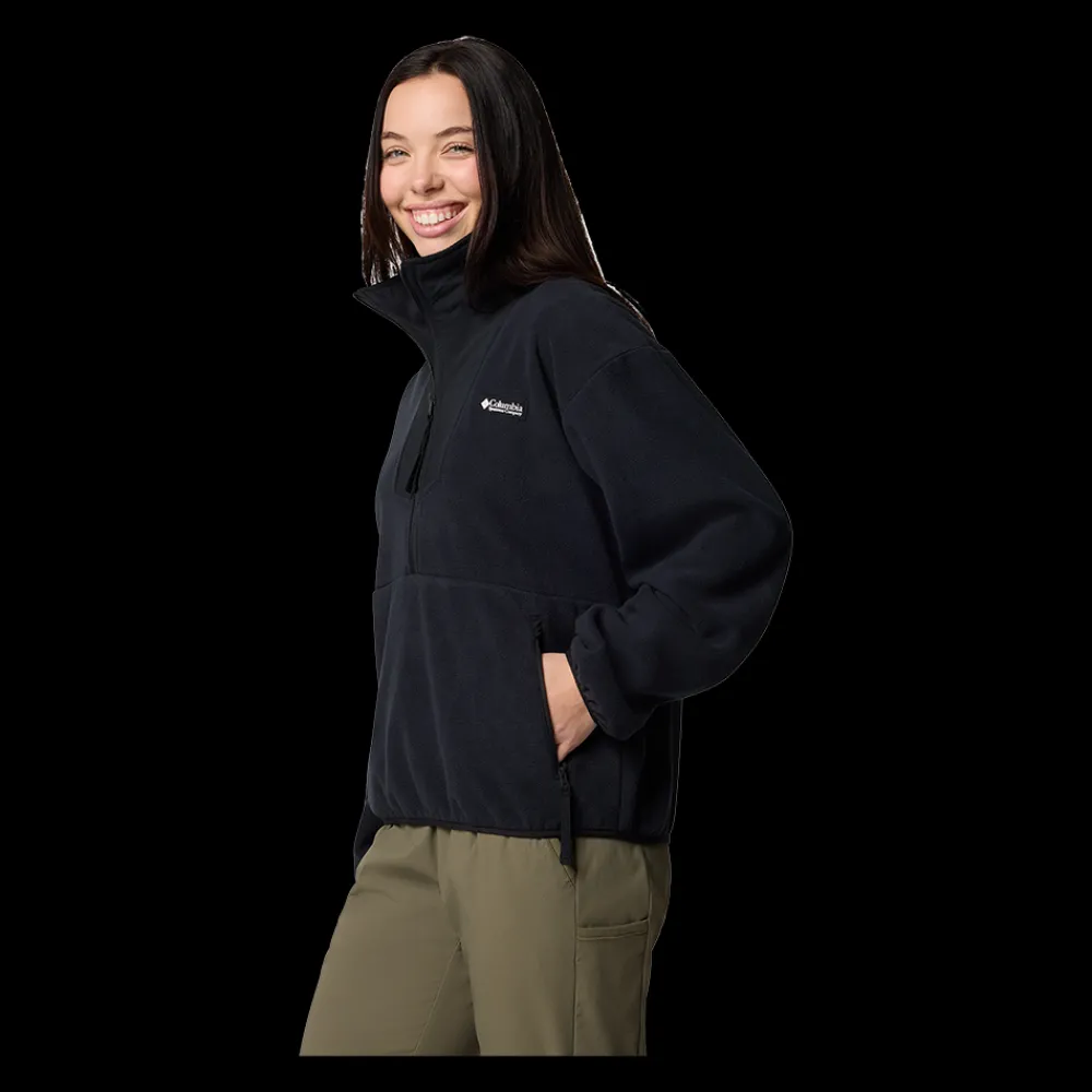 Fashion Columbia W Sequoia Grove HZ Fleece - Dame Fleecetrøje Sort