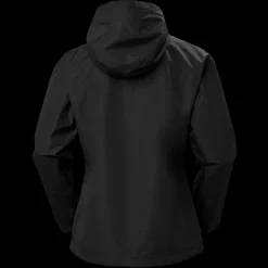 Sale Helly Hansen W Seven J Jacket - Dame Regnjakke Sort