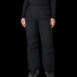 Sale Columbia W Shafer Canyon Insulated Pant - Dame Skibukser Sort