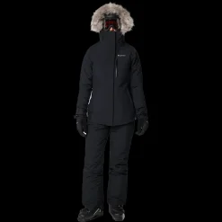 Sale Columbia W Shafer Canyon Insulated Pant - Dame Skibukser Sort