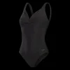 Sale Speedo W Shape Cross Knot Suit - Dame Badedragt Sort