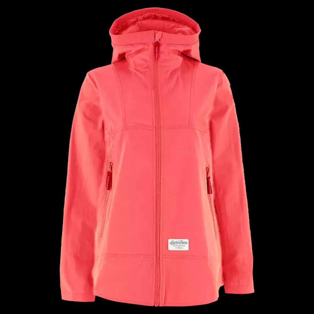 New Kari Traa W Siri Jacket - Dame Fritidsjakke Rød