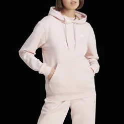 Hot Adidas W SL FC Hoodie - Dame Sweatshirt Pink