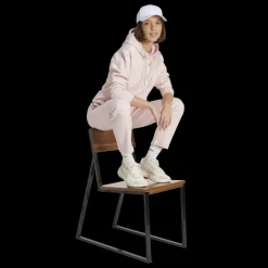 Hot Adidas W SL FC Hoodie - Dame Sweatshirt Pink