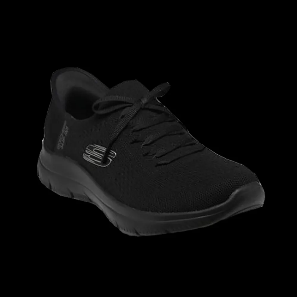 Online Skechers W Slip In Summit - Dame Fritidssko Sort